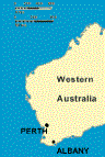 Map of Western Australia